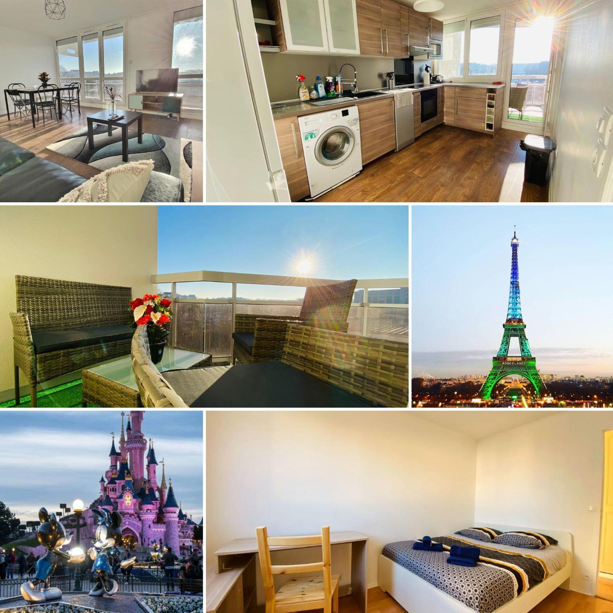 L'Appart Passerelle Paris Et Disney - Cozy Houses Noisy-le-Grand Exterior foto
