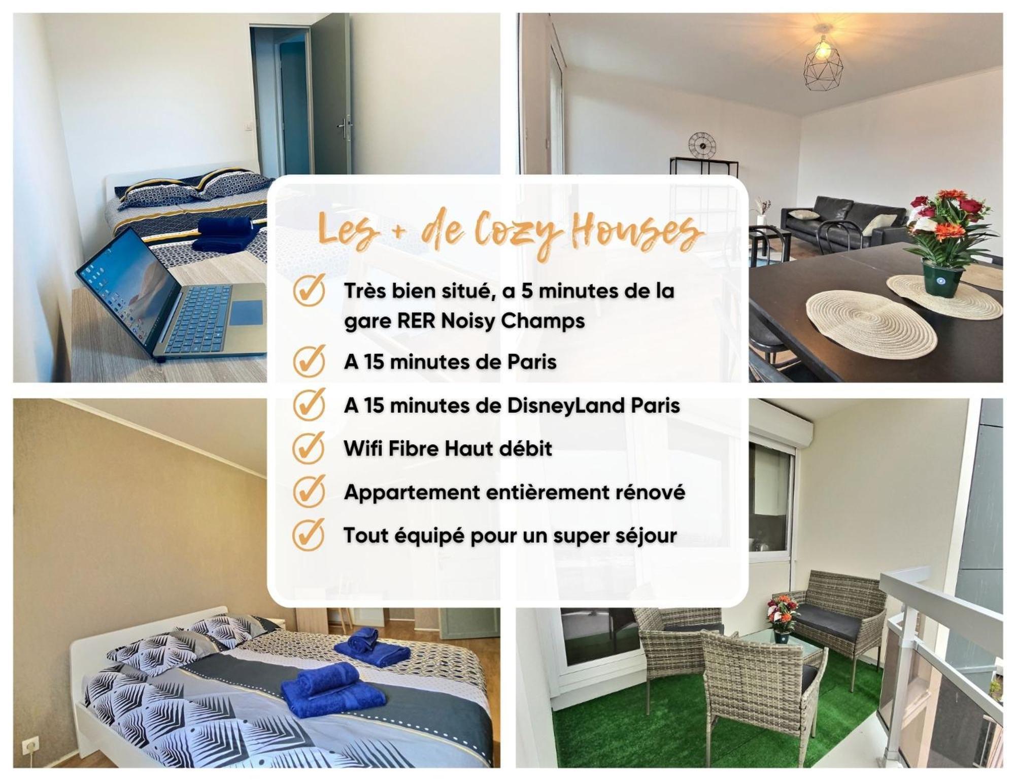 L'Appart Passerelle Paris Et Disney - Cozy Houses Noisy-le-Grand Exterior foto